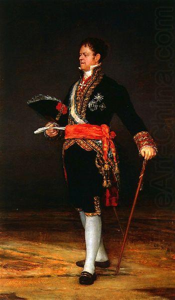 Francisco de Goya Retrato del Duque de San Carlos china oil painting image